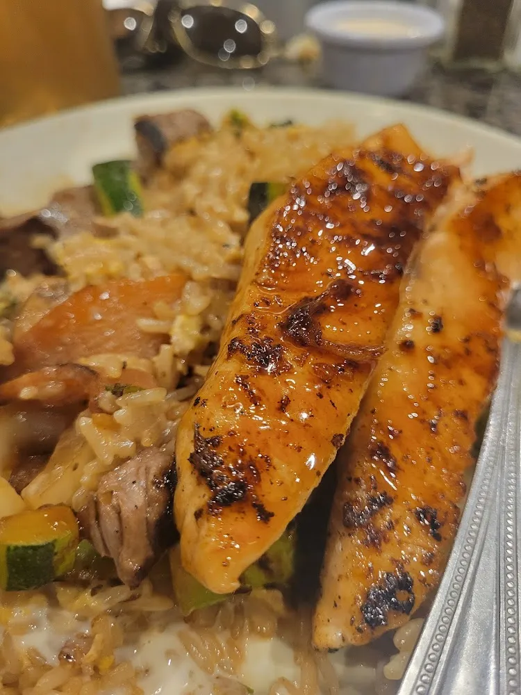 Hibachi Salmon